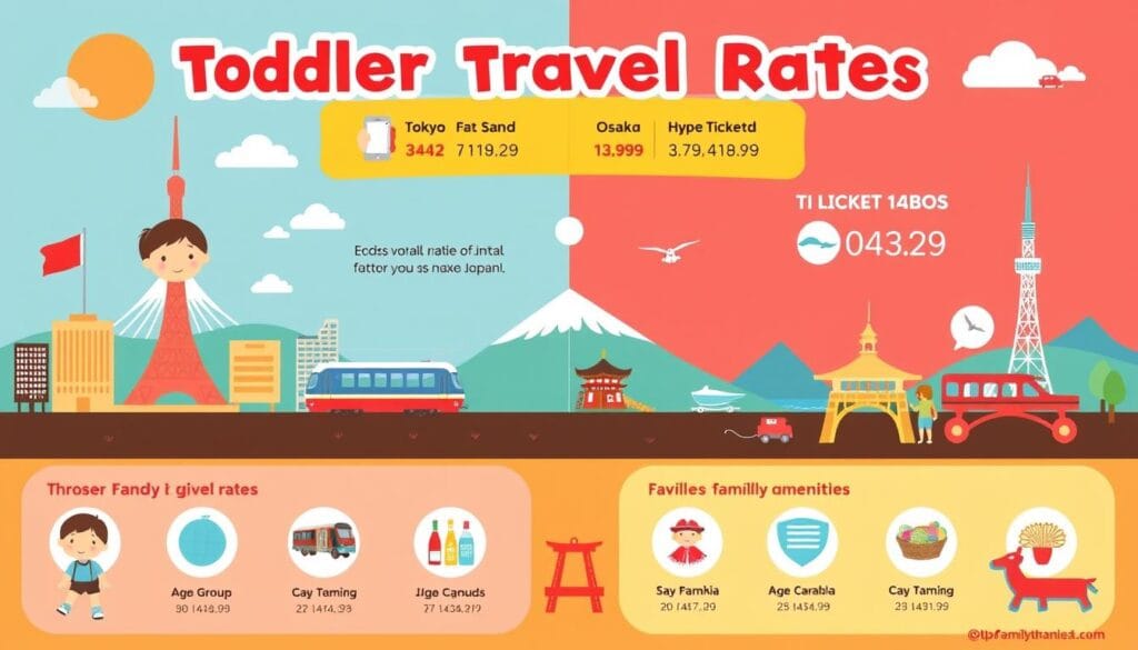 Toddler Travel Rates in Japan Toddler Travel Rates in Japan