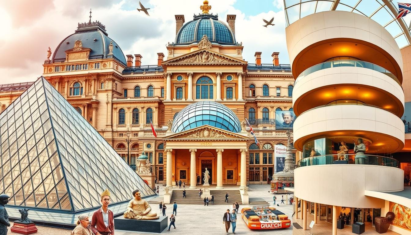Where are the most museums in the world?